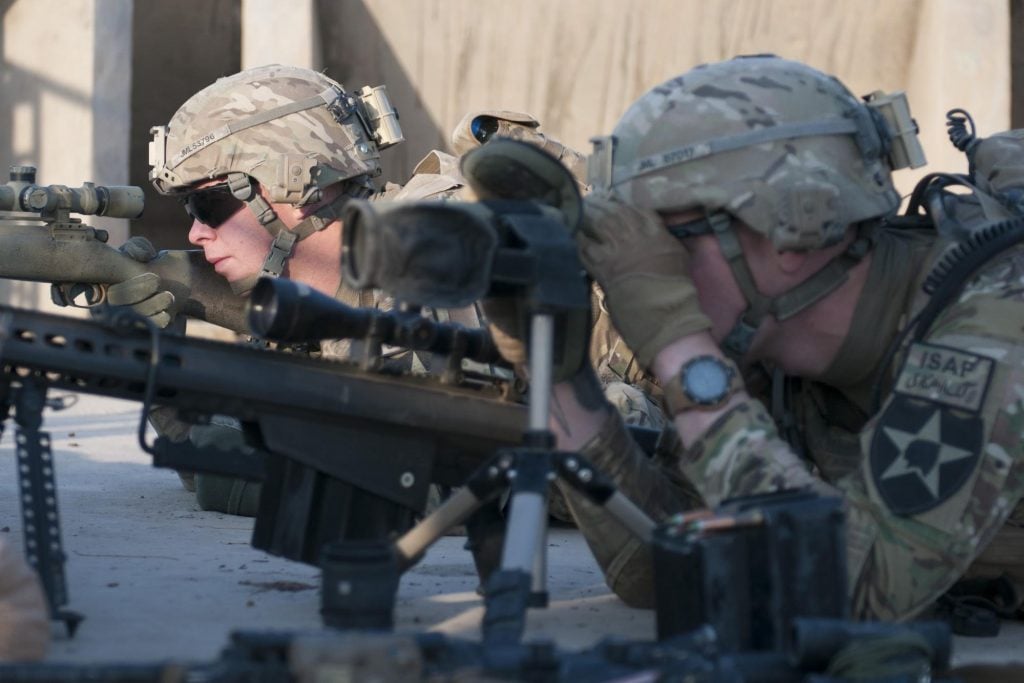 US Army Sniper Training