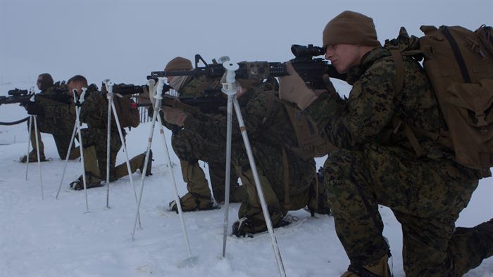 USMC Training Mountain Warfare Tactics