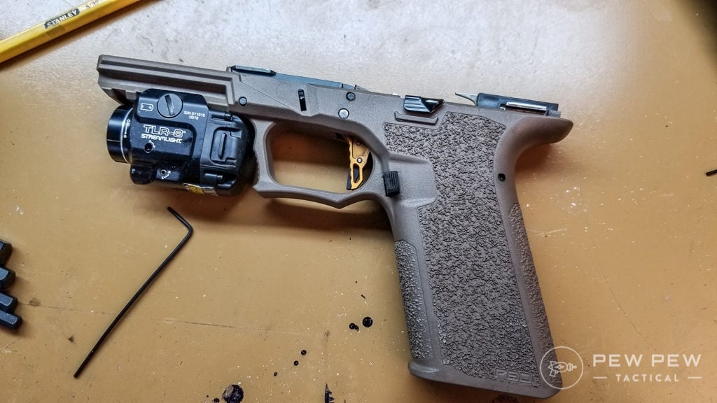 Completed Polymer80 Glock Frame