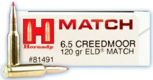 Product Image for Hornady Match 6.5 Creedmoor 120gn ELD Match - 20 Rounds