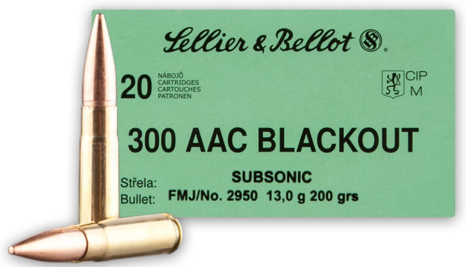 Product Image for Sellier &amp; Bellot 200gn Subsonic 300 BLK