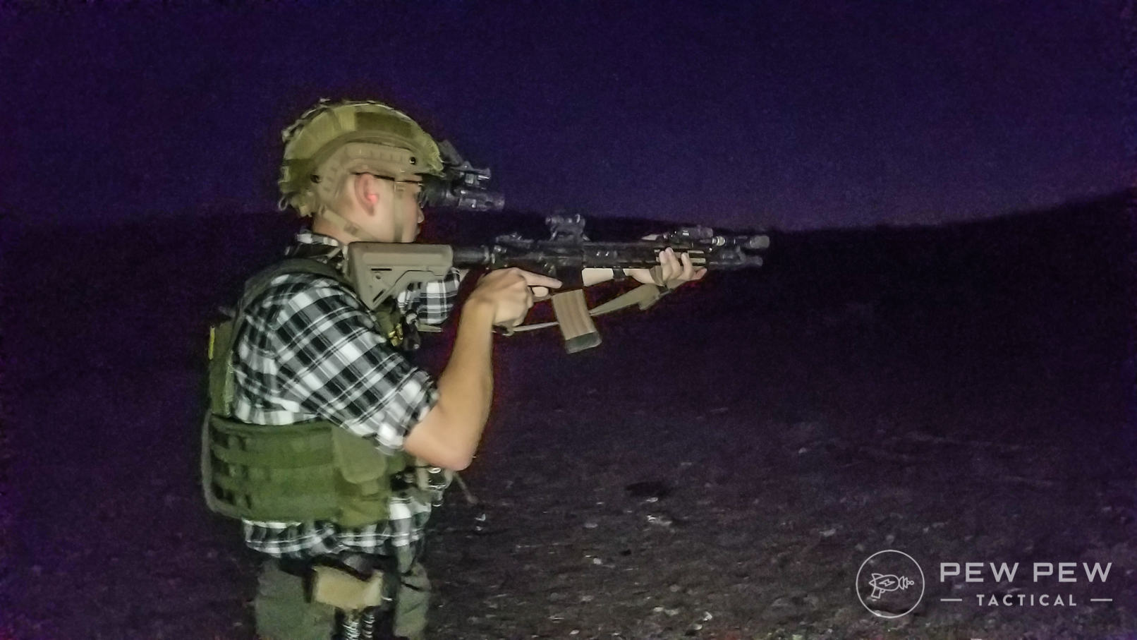 Looking Good with NVGs in the Desert