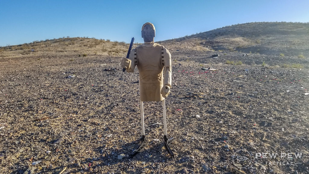 Mario Target Chilling in the Desert