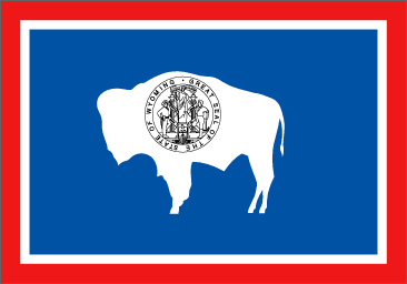 Wyoming state flag