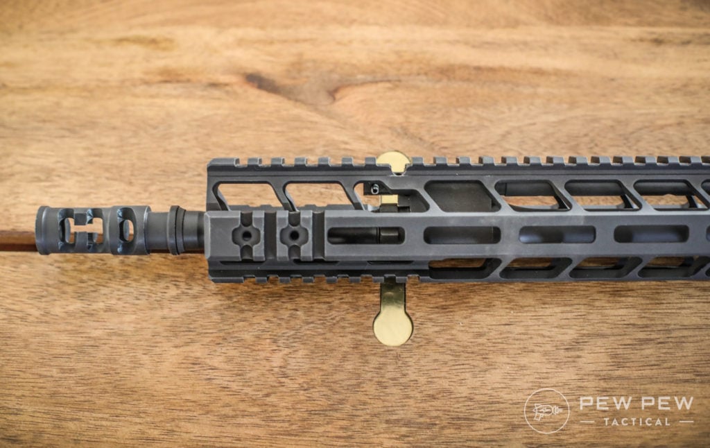 PWS MK116 Side Rail and FSC556 Compensator