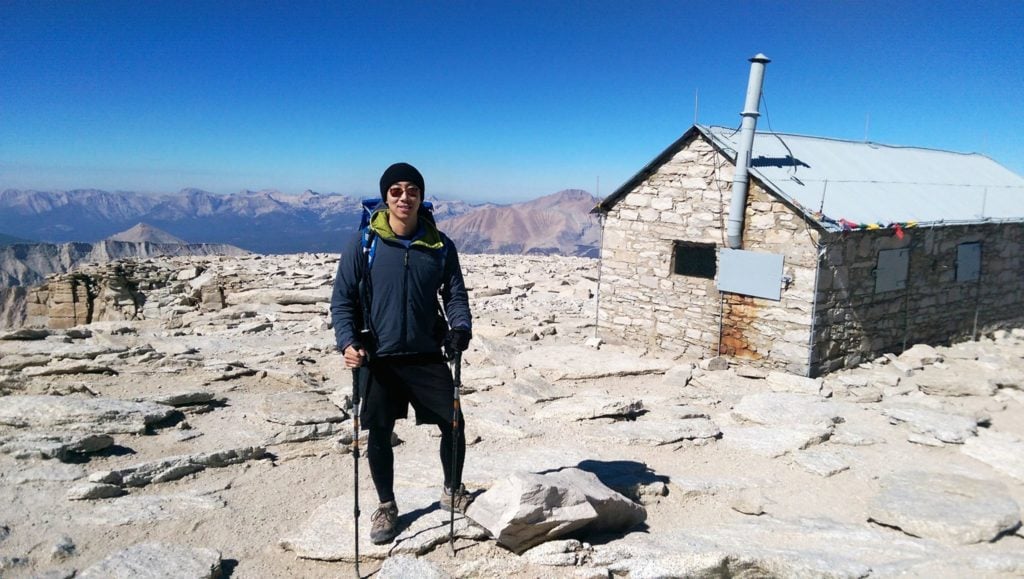 Eric on Mt. Whitney