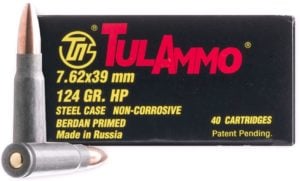 Tulammo 124gr HP 7.62×39