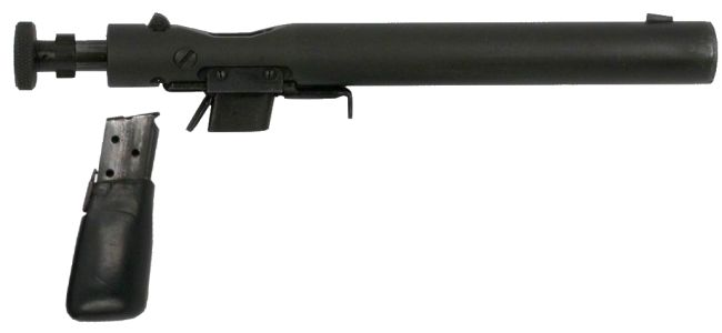 Welrod with Magazine Removed