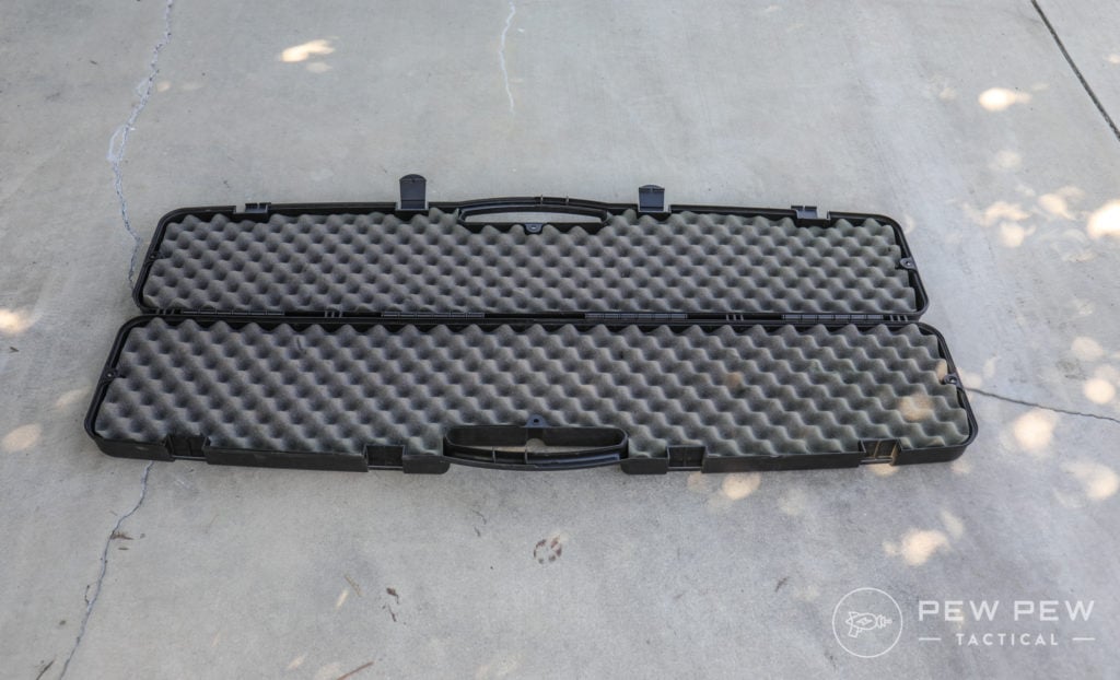 Stock Hard Rifle Case, Open