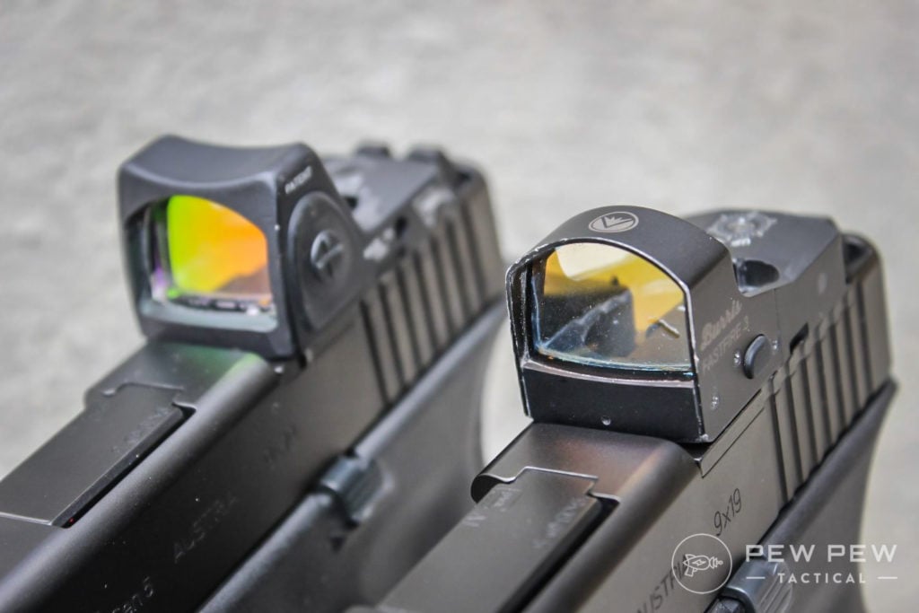 Glock MOS with Trijicon RMR and Buris Fastfire 3