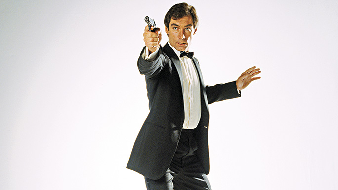 Timothy Dalton’s James Bond with His Walther PPK