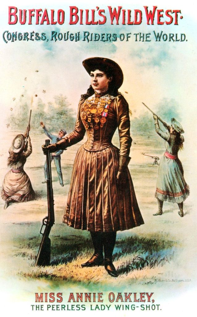 Annie Oakley Wild West Show Poster