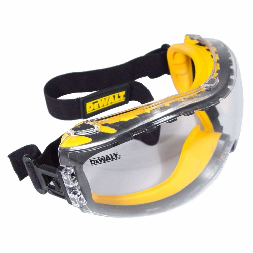 Product Image for DEWALT Concealer Clear Anti-Fog Dual Mold Safety Goggle