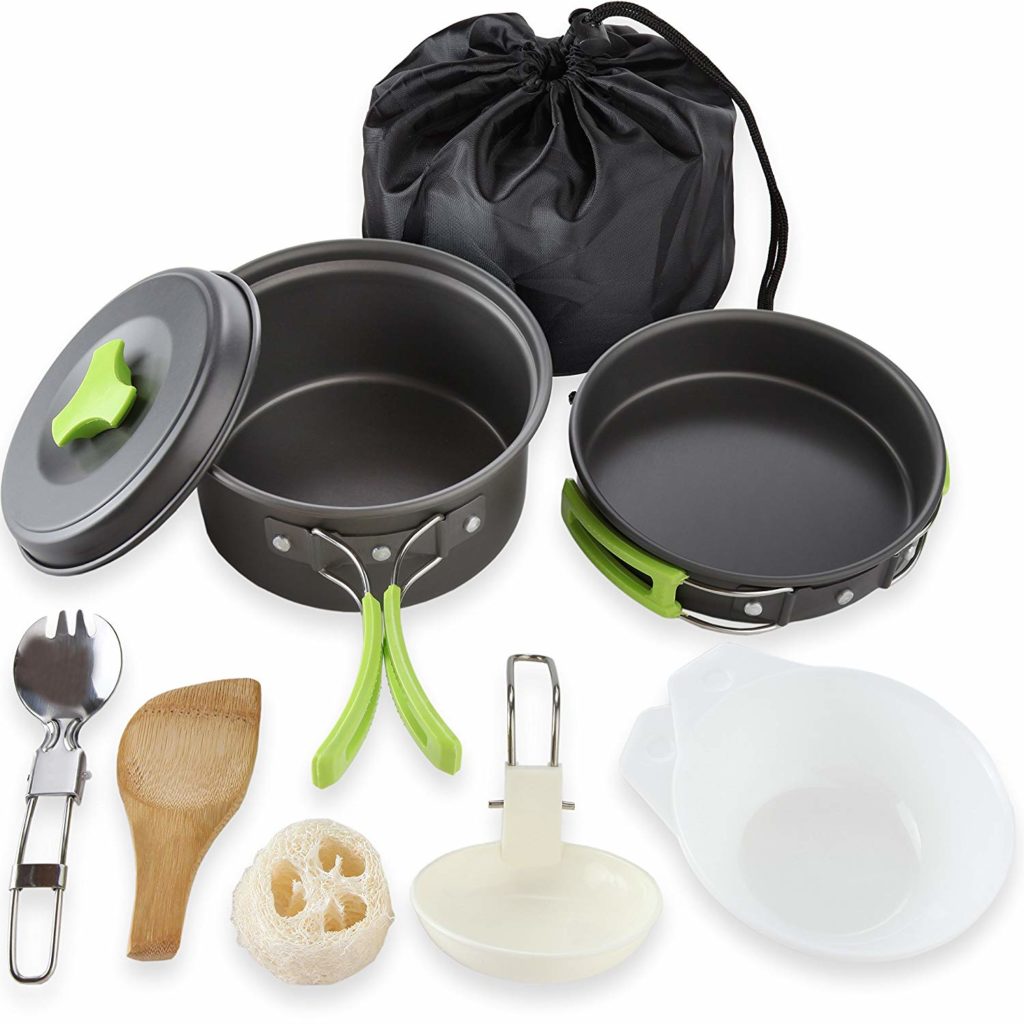 MalloMe Camping Cookware Mess Kit