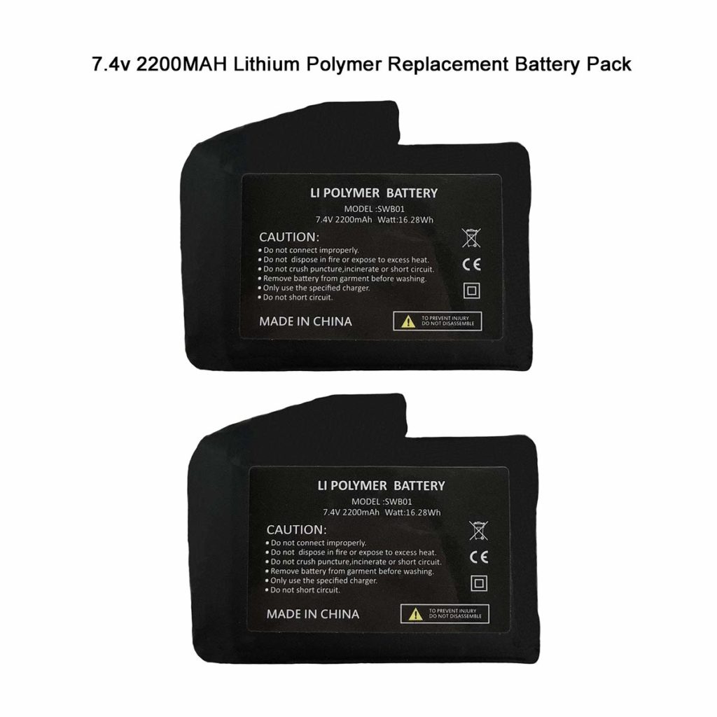 Battery for heated glove