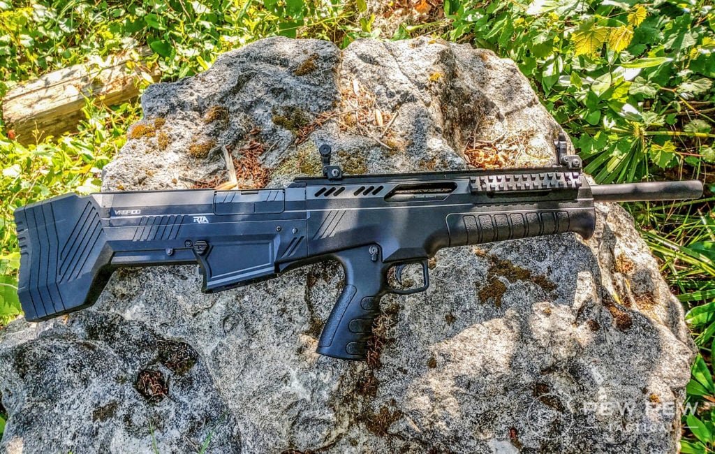 Rock Island Armory VRBP-100 On a Rock