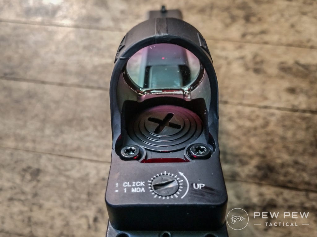 Trijicon SRO rear view