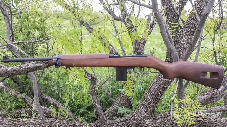 The AO M1 Carbine is easy to carry due to its lightweight.