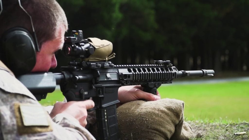 new zealand army LMT Rifle