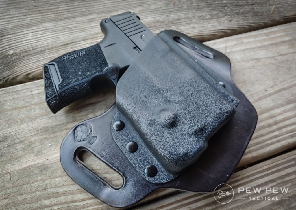 P365 in holster