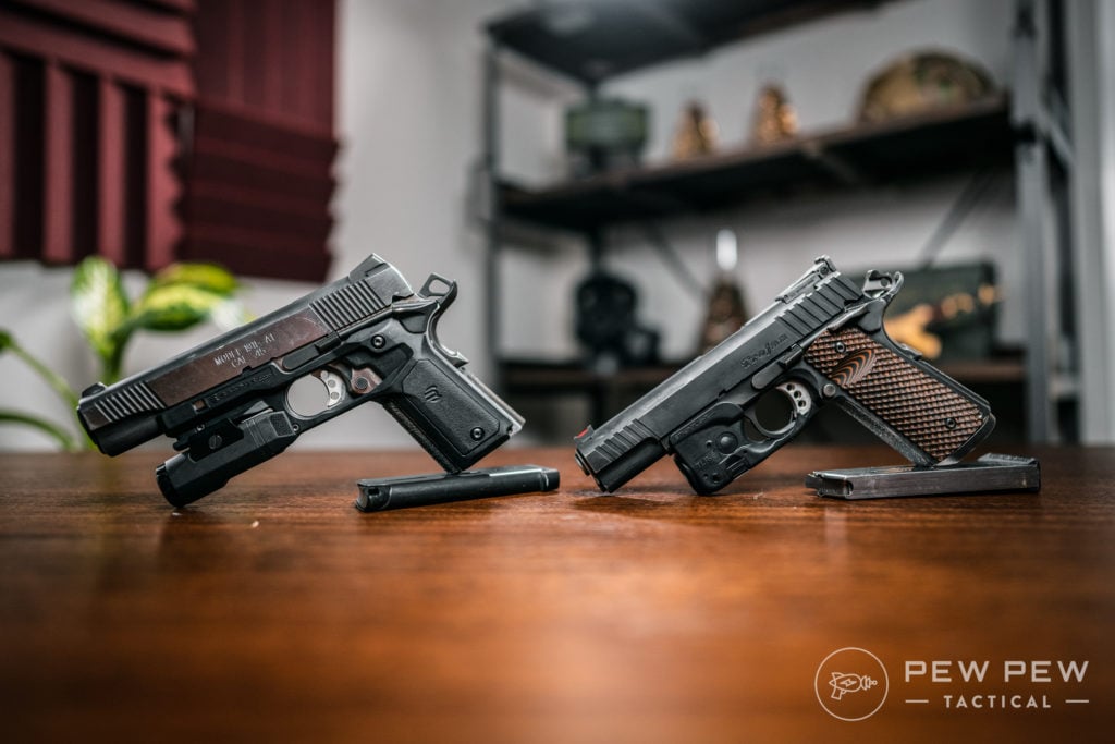 1911s with TLR-6 and Recover Tactical Grips