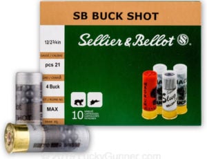 Product Image for Sellier & Bellot 2 3/4″ #4 Buck