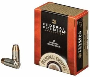 Federal 124gr 9mm Hydra Shok Tactical