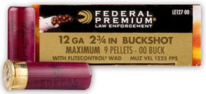 Product Image for Federal LE Tactical with FliteControl 12ga 00 Buck