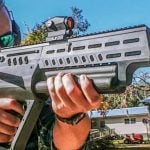 Tavor Shotgun shooting!