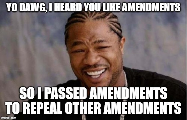 yo dawg amendments