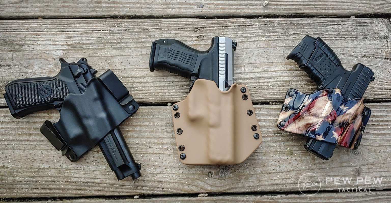 8 Best OWB (Outside Waistband) Holsters - Pew Pew Tactical