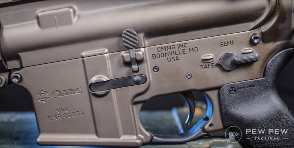 CMMG lower side