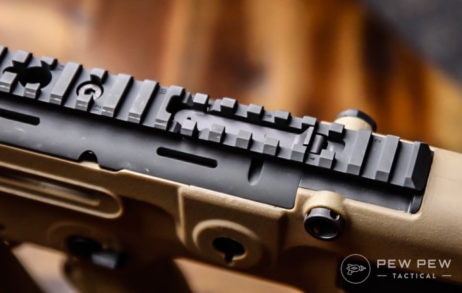 Tavor Rear Sight folded