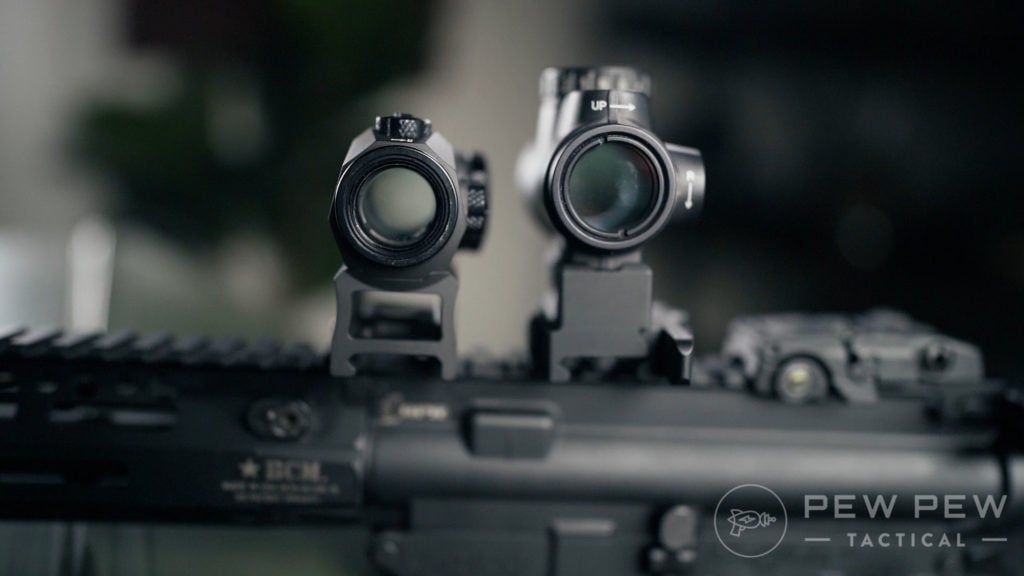 Trijicon MRO Compared to Sig Romeo 8