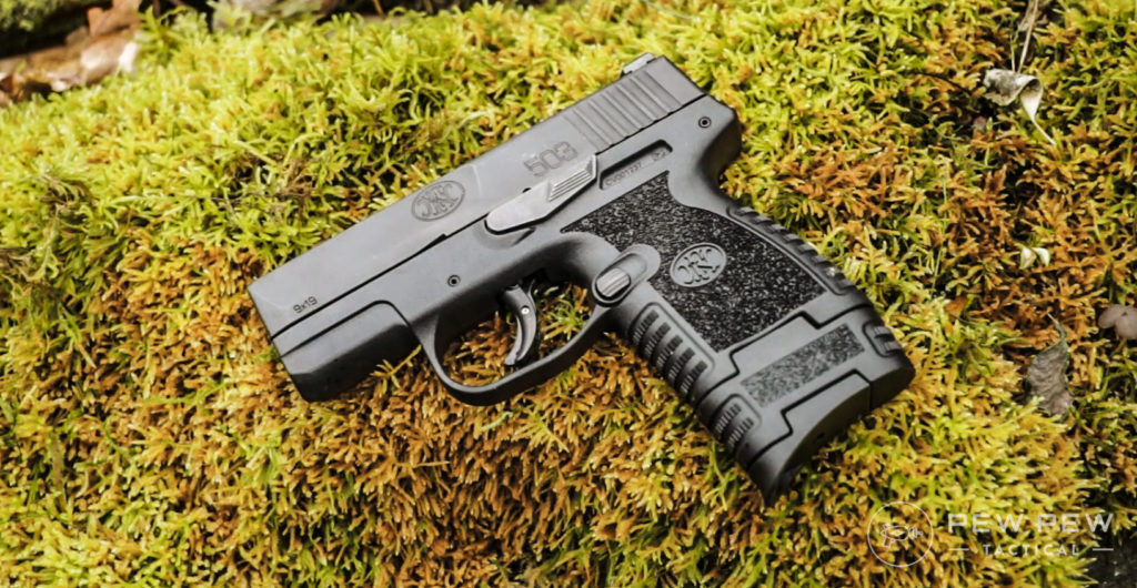 FN503 on some moss