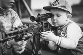 boy with gun