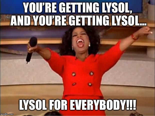 Lysol Oprah meme