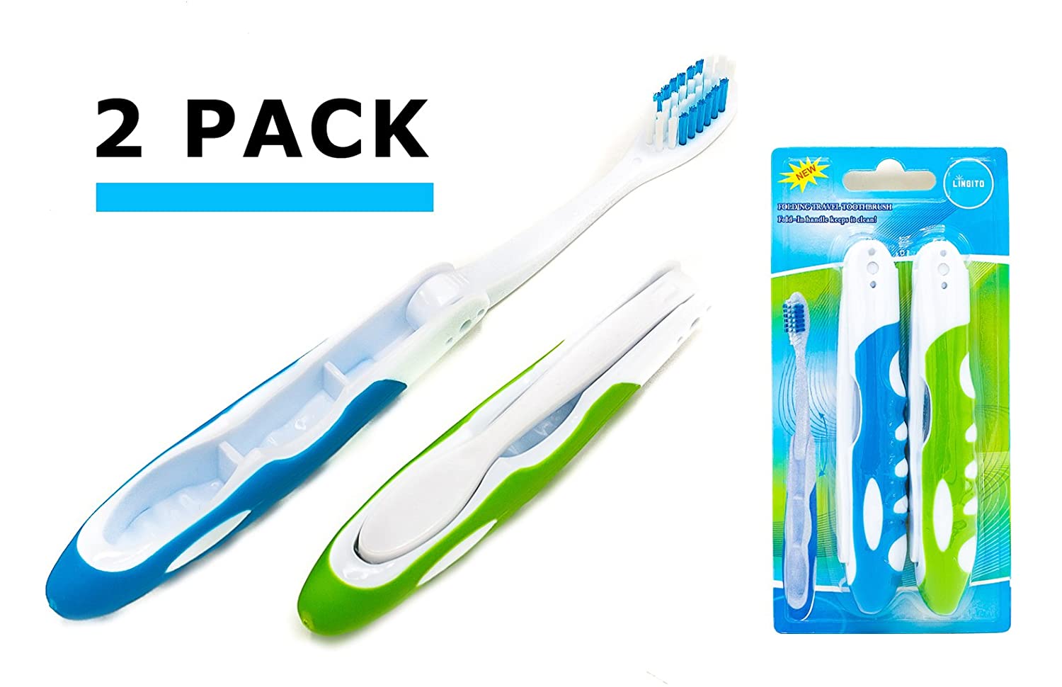 Folding Travel Toothbrush