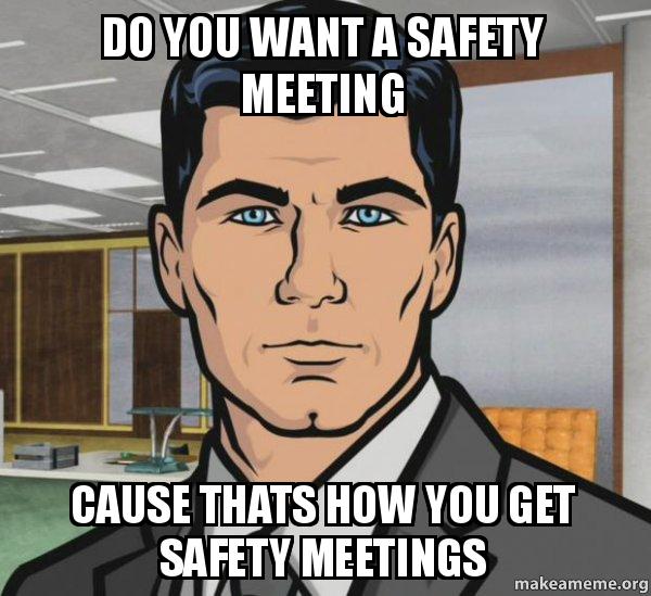 safety meeting