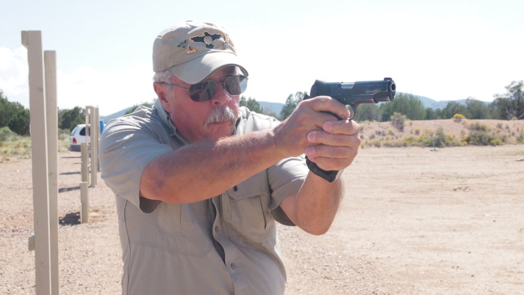 Former border patrol agent and current firearms instructor Ed Head is a favorite of mine at Gunsite Academy.