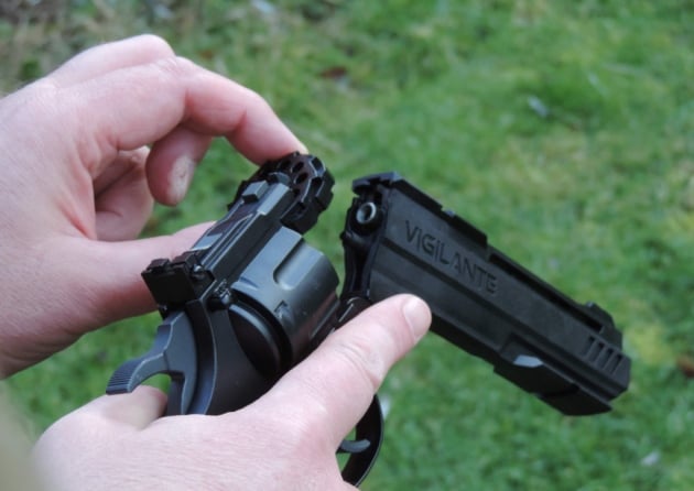 Loading the Crosman Vigilante Revolver