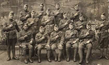 WWI American Doughboys with M1911s