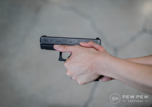 How to Grip a Pistol: Pictures & Video - Pew Pew Tactical