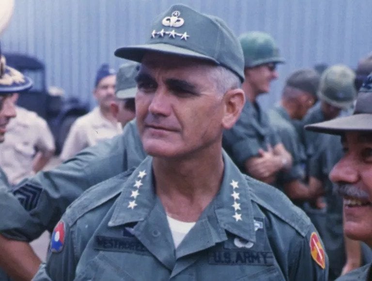 1967, Vietnam, General William Westmoreland