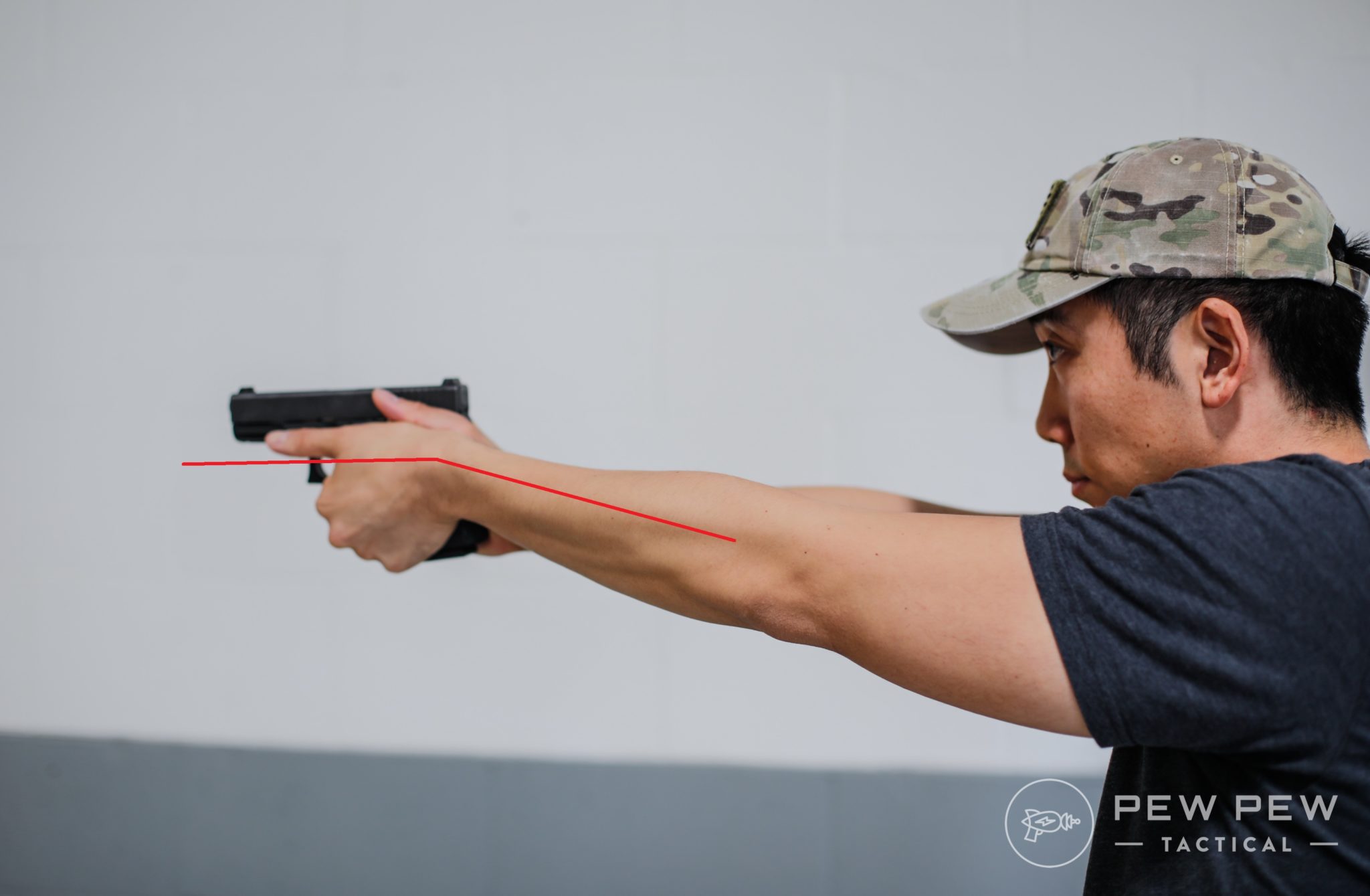 How to Grip a Pistol: Pictures & Video - Pew Pew Tactical