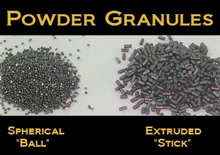 ball vs stick powder