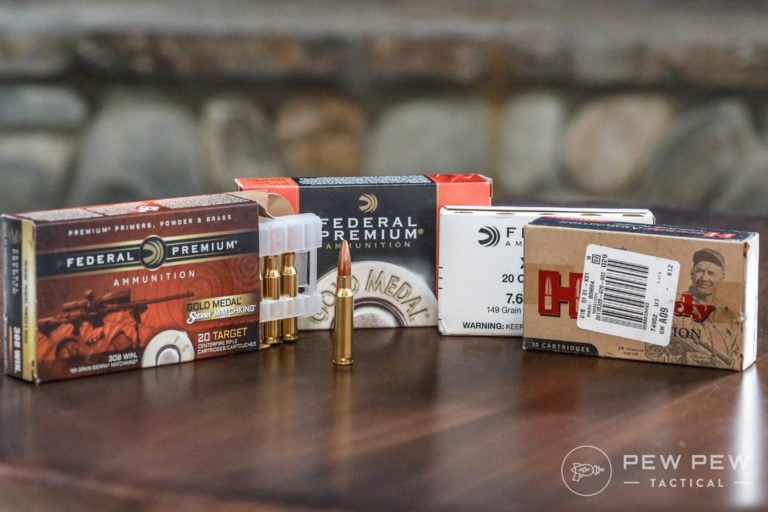 Best .308 & 7.62x51 Ammo: Target Shooting, Plinking, & Hunting - Pew ...