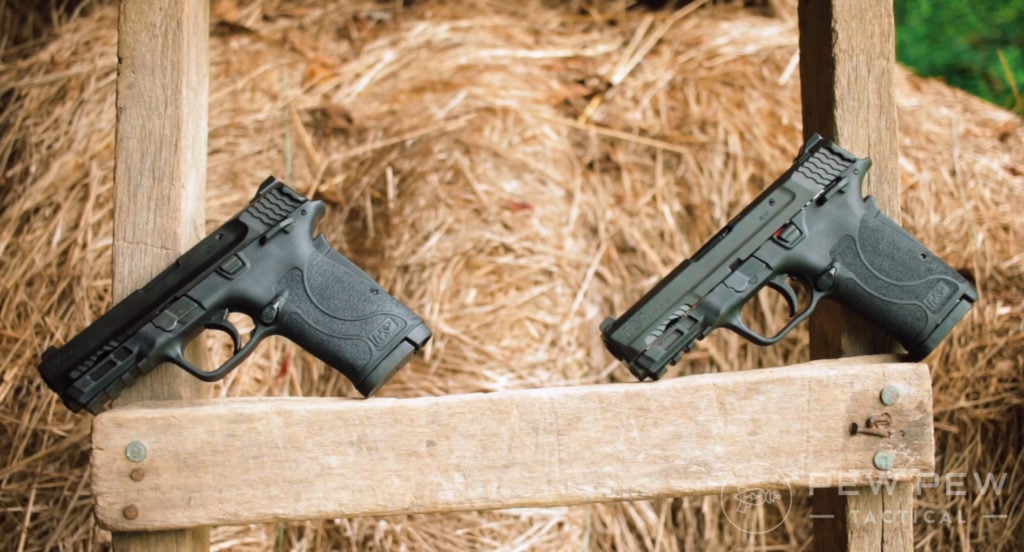 S&W M&P Shield EZ 9mm & EZ .380 Review Easiest Racking Handguns? By