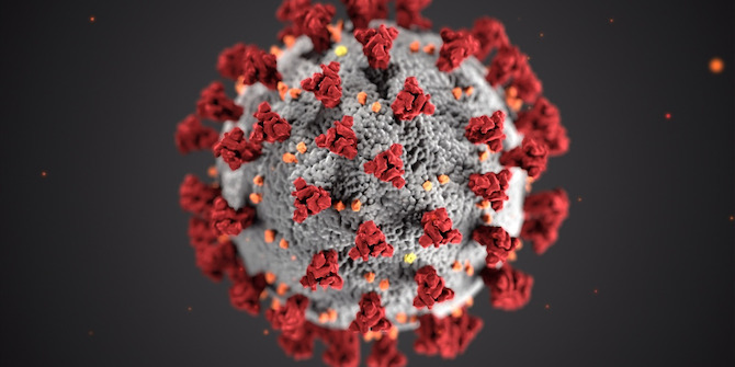 Covid Virus Particle