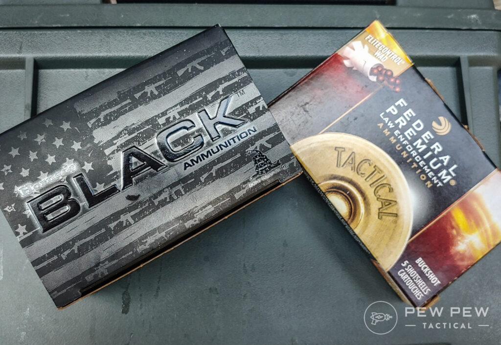 Federal Flitecontrol & Hornady Black Ammo